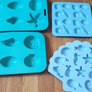 Coastal Sealife Ice/Jello Molds